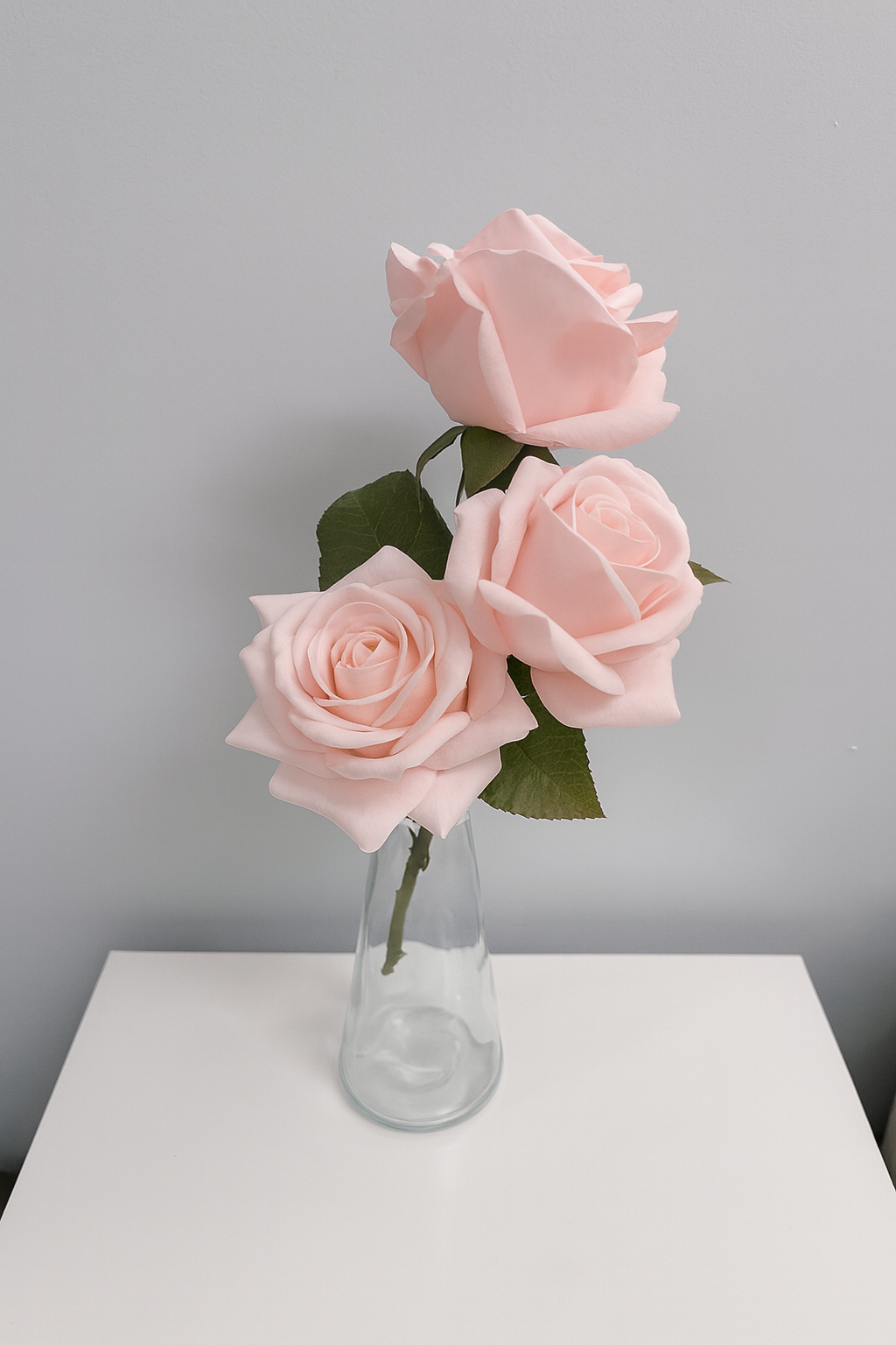 Pure Elegance Bud Vase | Cluster (3) | Ballet Pink