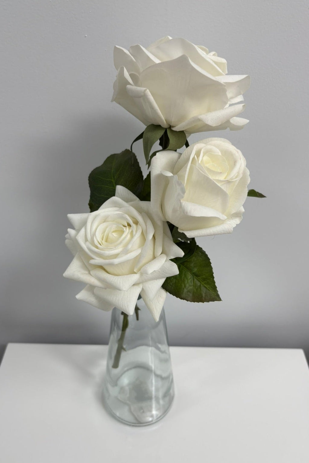 Pure Elegance Bud Vase | Cluster (3) | White